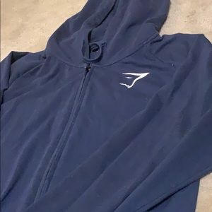Gymshark zip-up hoodie